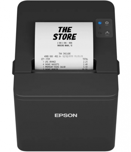 Epson TM-T20IV (101): USB + Serial, PS, Blk, EU