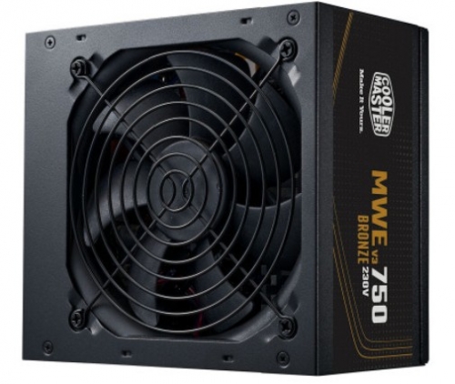 Fonte Alimentação Cooler Master MWE Bronze 750 V3 FR A/EU CABLE