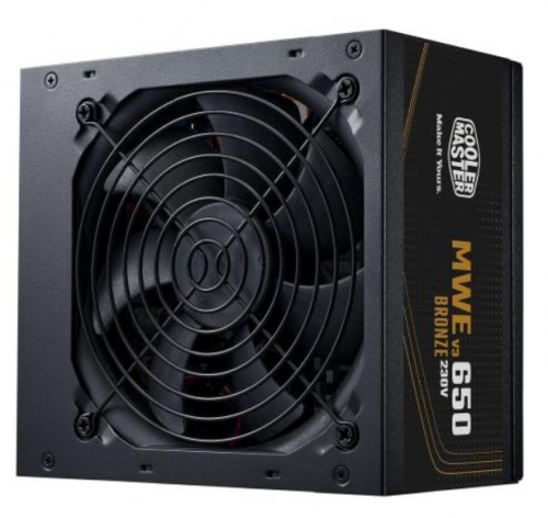 Fonte Alimentação Cooler Master MWE Bronze 650 V3 FR A/EU CABLE