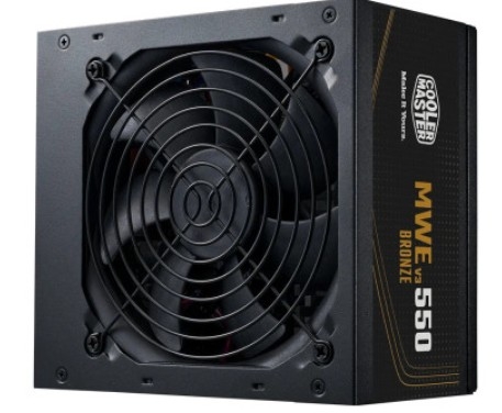 Fonte Alimentação Cooler Master MWE Bronze 550 V3 FR A/EU CABLE