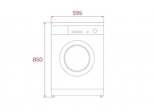 Máquina de lavar roupa TEKA 9 kg com 15 programas - WMK40940WH