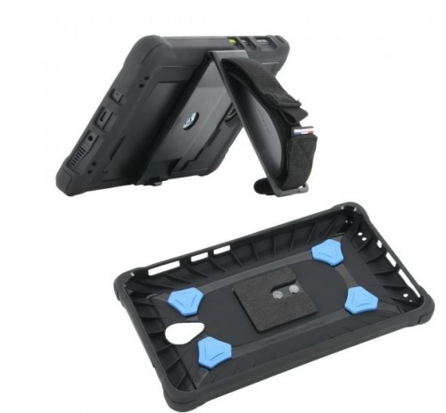 MOBILIS Capa protetora reforçada para Galaxy Tab Active 5 de 8'' com suporte e alça giratória 360° - PROTECH - 067014