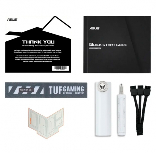 Placa Gráfica Asus NVIDIA GeForce RTX 5070 Ti Blackwell TUF Gaming OC White 16GB GDDR7 DLSS4 90YV0MD3-M0NA00