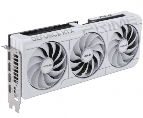 Placa Gráfica Asus NVIDIA GeForce RTX 5070 Blackwell Prime OC White 12GB GDDR7 DLSS4 90YV0M19-M0NA00