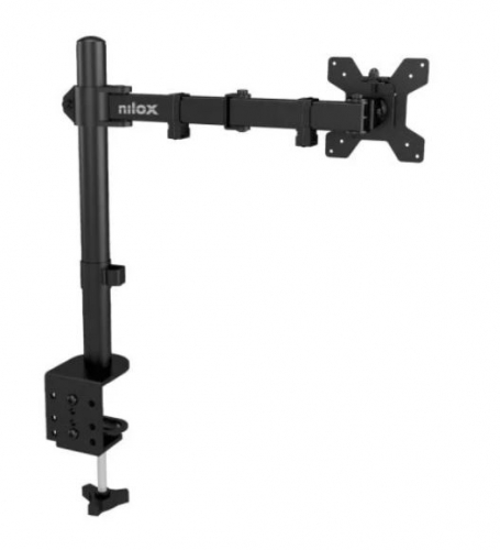 Suporte de braço Nilox para monitor até 32" máx. 8 kg VESA 100x100/75x75 preto - NXSMA01B