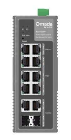 Switch TP-LINK Omada 10-Port Gigabit Industrial Easy Managed 6-Port PoE+ and 2-Port PoE++