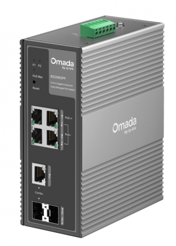 Switch T-PLINK Omada 6-Port Gigabit Industrial Easy Managed Switch