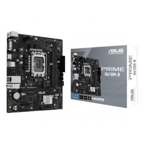 Motherboard ASUS PRIME H610M-R-SI LGA 1700 2DDR5 microATX 4xSATA MB 1xHDMI 2.1 1xDP 1.4 1xD-Sub 1xM.2
