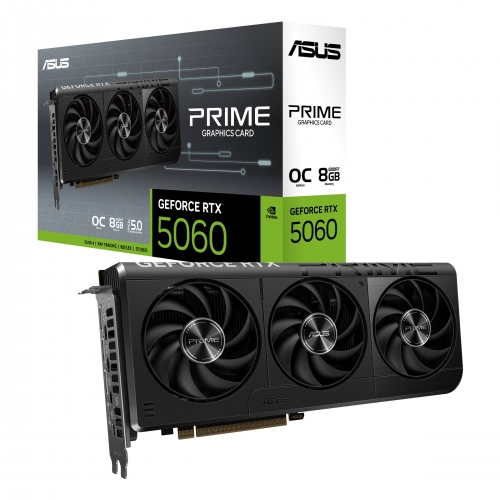 Placa Gráfica ASUS PRIME RTX5060 OC 8GB GDDR7 3xDP 1xHDMI