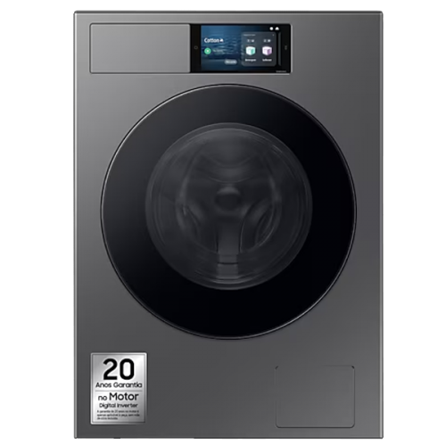 Máquina de Lavar Roupa Samsung WF90F09C4SU3 9Kg 1400RPM Cinzenta