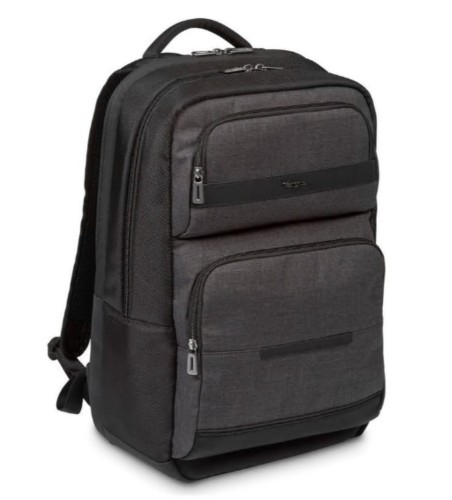 Mochila Targus CitySmart Advanced transporte de notebook 12.5" 15.6" preto/cinza TSB912GL