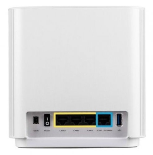 Router Asus Wireless AX6600 Mesh ZenWiFi XT8 Tri-Band Gigabit Branco 90IG0590-MO3G70