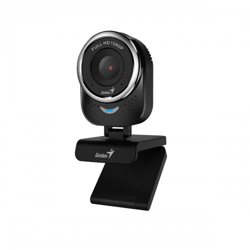 Webcam QCAM 6000, 1080P Full  HD,2M, Fixed Lens, W./Microphone, Preto