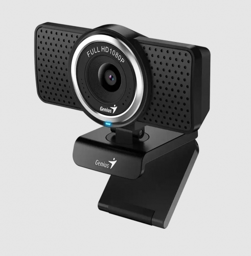 Webcam Genius ECAM 8000, 1080P Full HD ,2M, Fixed Lens, W./Microphone, BLACK 32200001406