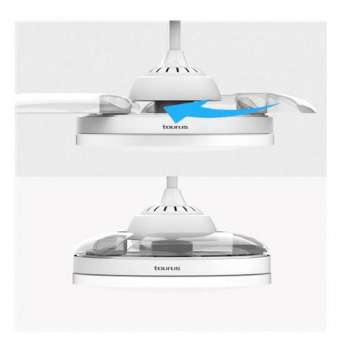 VENTILADOR DE TETO TAURUS FRESKO HIDE&GO 942122