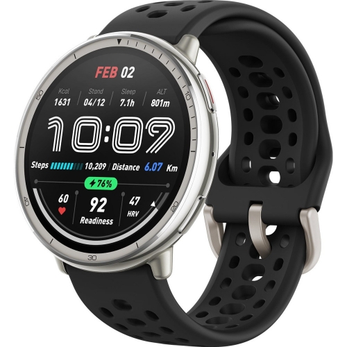 Smartwatch Amazfit Active 2 3,35cm (1.32") AMOLED Digital 466 x 466 pixels Ecrã táctil GPS Preto