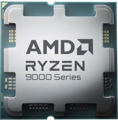 Processador AMD Ryzen 7 9700X - 3.8 GHz - 8 núcleos - 16 threads - 32 MB cache - Socket AM5 - OEM, 100-000001404