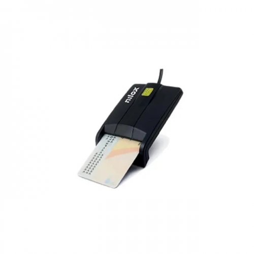 Leitor de cartões inteligentes Nilox NXLD001 Interior USB 2.0 Preto