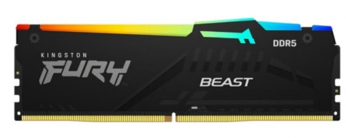 Memória Kingston FURY Beast DDR5 32GB DIMM 5600MT/s / PC5-44800 CL36 1.25 V unbuffered on-die ECC preto, KF556C36BBE2A-32