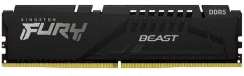 Memória Kingston FURY Beast DDR5 módulo 32GB DIMM 2600 MHz / PC5-41600 CL40 1.25 V unbuffered on-die ECC preto, KF552C40BB2-32