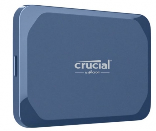Disco Crucial X10 SSD encriptado 1TB externo USB 3.2 Gen 2x2 (USB C conector) 256-bits AES azul mate