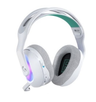 Auscultadores Logitech G G522 Bluetooth / LIGHTSPEED sem fios, com cabo USB-A, USB-C branco