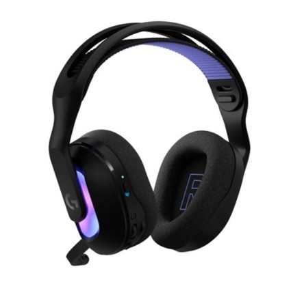 Auscultadores Logitech G G522 tamanho completo Bluetooth / LIGHTSPEED sem fios, com cabo USB-A, USB-C preto , 981-001544