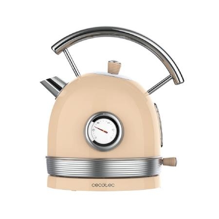 CECOTEC - Chaleira Elétrica Thermosense 420 Vintage Light Bege 1485