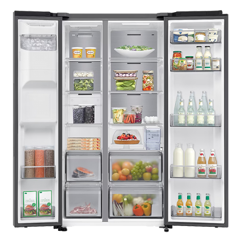 FRIGORÍFICO SIDE BY SIDE SAMSUNG - RS70F65KETEF