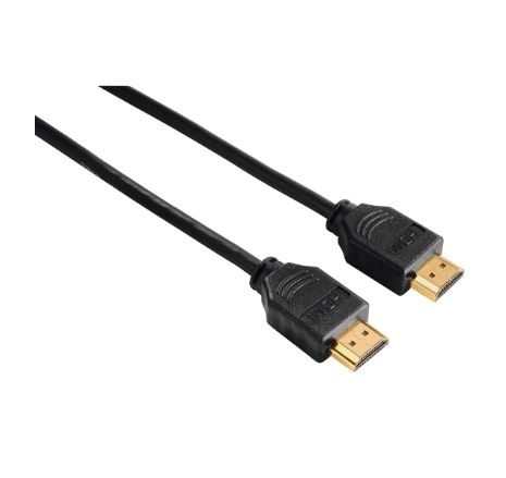 Cabo High Speed HDMI™ Hama, ficha a ficha, Ethernet, dourado., 1,5 m
