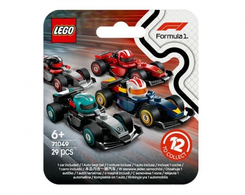 LEGO 71049 Carros de Corrida F1 Colecionáveis