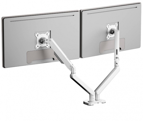 NAPOFIX SUPORTE SECRETARIA FULL-MOTION 2 MONITORES 13">32" SILVER DM2230S