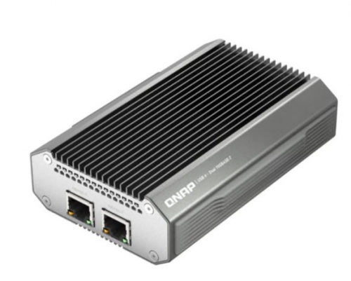 QNAP QNA-UC10G2T Adaptador de rede USB4 / Thunderbolt 4 10Gb Ethernet x 2