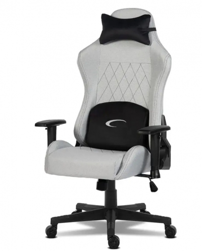 CADEIRA GAMING NAPOFIX LIGHT GRAY FABRIC MIST GC2100
