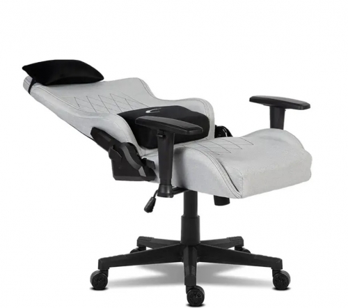 CADEIRA GAMING NAPOFIX LIGHT GRAY FABRIC MIST GC2100