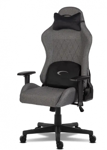 CADEIRA GAMING NAPOFIX DARKER GRAY FABRIC ASH GC2200