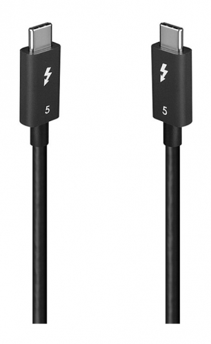 Cabo Lindy Thunderbolt 5 de 1 m, 80 Gbps, passivo