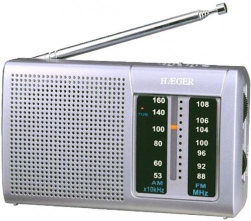 RÁDIO PORTÁTIL HAEGER GOAL