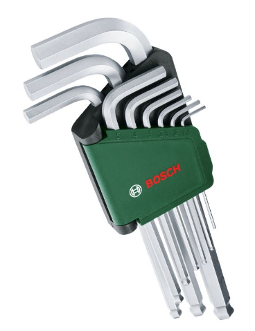 BOSCH - Conjunto de chaves sextavadas Bosch | 1600A032V1