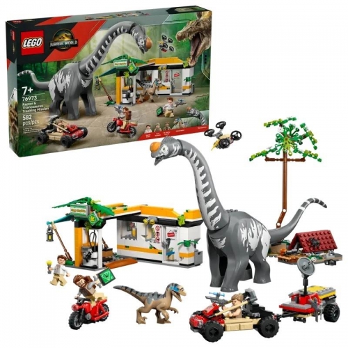 LEGO Missão de Localização de Raptor e Titanossauro 76973