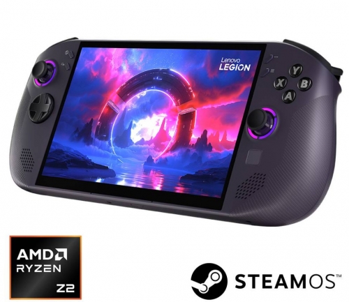 Consola Portátil Lenovo Legion Go S 8.0" Ryzen Z2 Go 16GB/512GB SteamOS Nebula Violet , 83L3003TPG