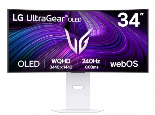 Monitor LG 34" 34INCH UltraWide QHD OLED 0.03ms 240Hz HDR10 AMD FreeSync USB-C 34GX90SA-W