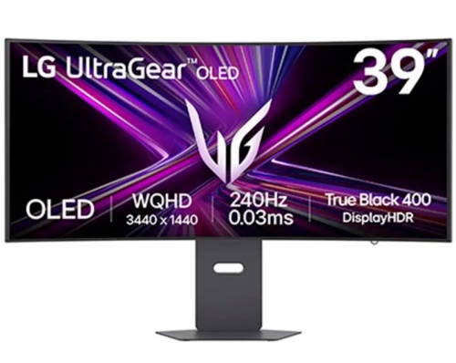 Monitor Curvo LG UltraGear 39GX900A-B OLED 39 polegadas UWQHD 21:9 240Hz G-SYNC Compatible
