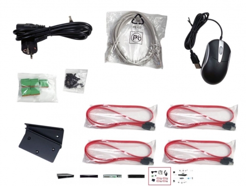 GRAVADOR DE VÍDEO EM REDE GEMINI LEVELONE 32 CANAIS POE DE 16 PORTAS 4 BAIAS NVR-0411