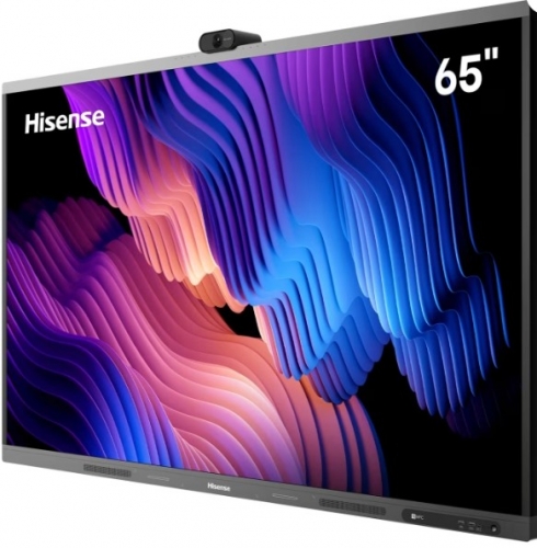 MONITOR HISENSE 65WM6FE 65" 4K UHD D-LED 400CD TOUCH 55 POINTS ANDROID 13 WEBCAM