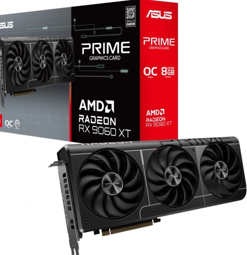 Placa Gráfica Asus Radeon RX 9060 XT PRIME OC 8GB 90YV0MI0-M0NA00