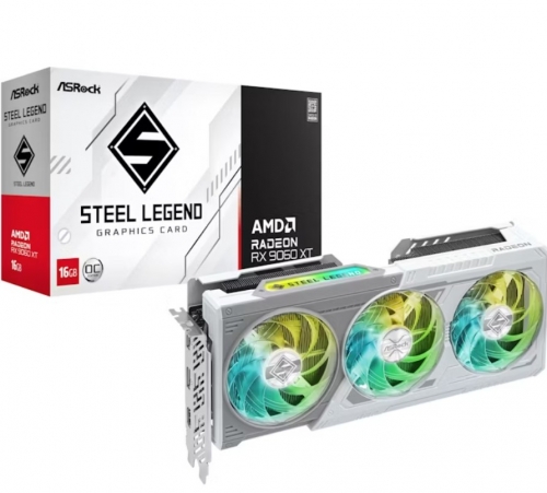 Placa Gráfica Asrock Radeon RX 9060XT Steel Legend 16GB
