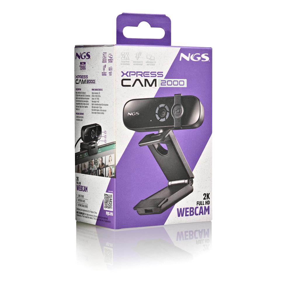 Webcam NGS - 2K FULL HD XPRESSCAM2000