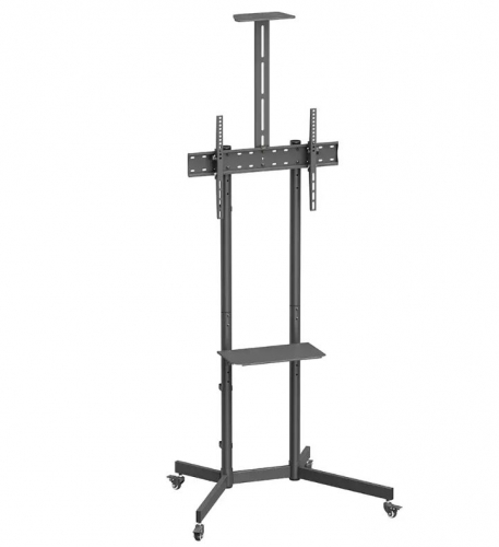 Suporte de TV móvel Ewent EW1581 37"-70" TV com Prateleira Preto