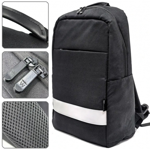 Mochila para Portátil 16.1" URBAN BUSINESS à prova de água Preto